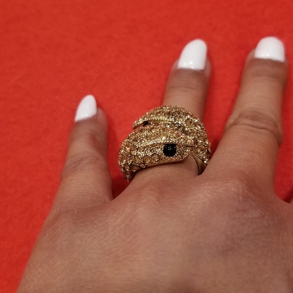 !!SOLD!! Roberto Cavalli Gold Plated Swarovski - Picture 5 of 7